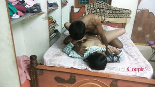 beaver fucking action of telugu aunty in bedroom & on floor