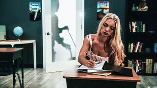 PURE TABOO Friendly teen Lana Sharapova fucks the janitor because she's friendly