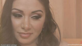 Lezzies anal fucking in the sauna