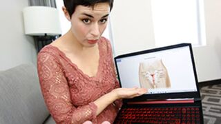 Amazing MOMMY Olive Glass is showing her stepson few tricks