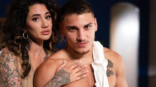 Cunning sly godson tricks & rails big tits tatted STEPMOM rough