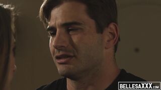 Horny teen Kyler Quinn sensual meat ride after muff licking