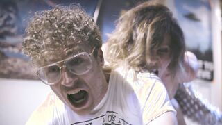 Hot Alien COUGAR Rampages Nerd Dude's Butt