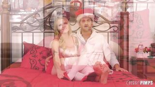 Paris White gets banged by Donnie Rock in piledriver position