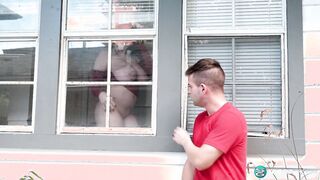 Nyx Monroe: The Sexy Body Babe & The Peeping Tom