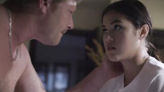 Asian teenie stepdaughter taboo ravaged by a mature geezer