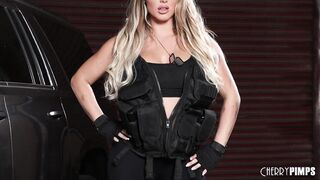 Huge Boobs Blonde Cherry of the Month Kayley Gunner Saves & Fucks Tommy Pistol