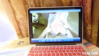 SISTERTRICK - Blackmails my step sister with her home video