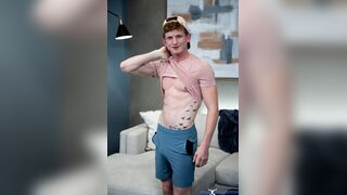 Max Lorde undressing & jerking off sensually