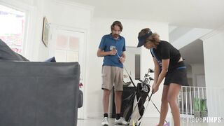 Petite Young Latin Destiny Cruz Prefers A Huge Dick in her Shaved Hole