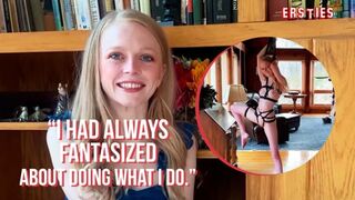 Ersties - Sexy Blonde Hot Girl Alice D Loves The Feel of Rope Against Her Skin