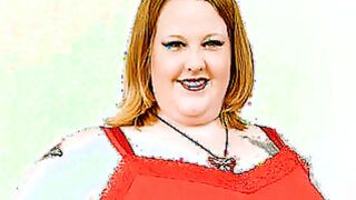 Thick Brunette Sizes Up the Prick