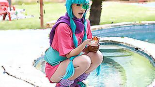 TEEN PIES Dragon Ball Meat - Jessie Saint