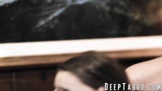 Good babe Laney Grey enjoys threeway with the bad neighbors