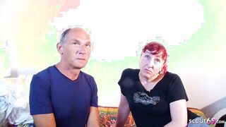 German Mature Step Mom & Dad Defloration Mmf With Step Son