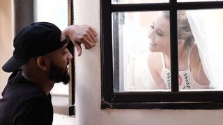 Case of a cockhungry blonde & the big black dick