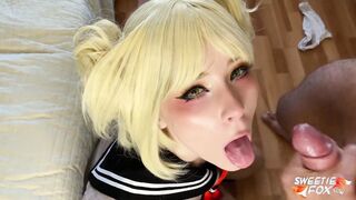 Passionate Deepthroating & Hard Fucking with Himiko Toga from the League of Villains