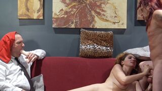 Kiki Daire pounded in front of her cuckold hubby