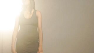 Introverted hot innocent posh Indian Bengali British chick strips down for you