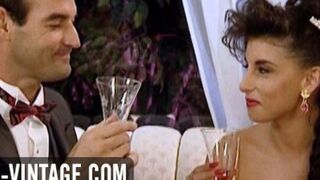 Hot celebration with big breasted Sarah Young