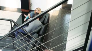 Teen busted by her pervy step mom is taking the sloppy consequences