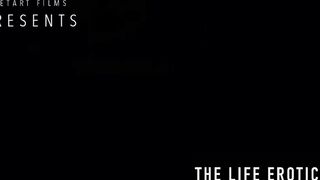 COUGAR Emily J tears her pantyhose to rub her twat