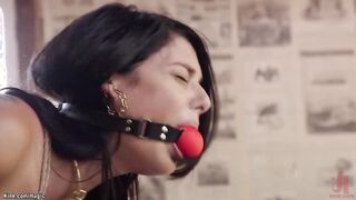 Teen & step dad Double penetration fuck step mom