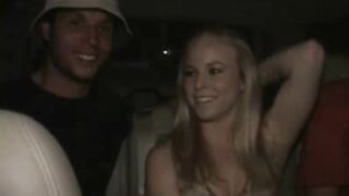 Lustful Couple Get away to their party to do a sex scene