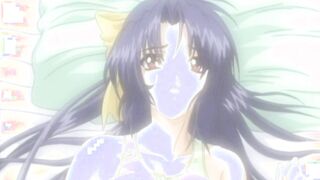 Big Titted hentai slut rides cock