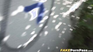 Long haired Daniela Ortiz gets sexually hammered in different positions