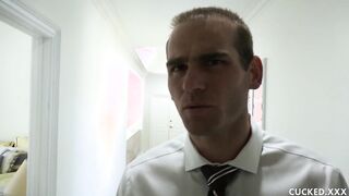 Cuckold enjoys watching his sexy wifey Chanel Preston being screwed