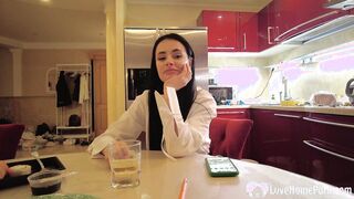 Making him cum with my blowjob technique