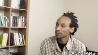 GRANNY doc Lacey Starr cures patient with interracial sex