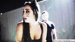 Karlee Grey as Kitty Fucks Through Halloween