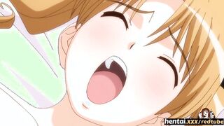 Spying on his Step Sister Leads to Mutual Masturbation & Fucking - Hentai