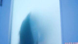 Unshaved Riley Reid sits on Slutty Abella Danger's Face!!!