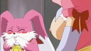 Anime teen whore bound & fondled