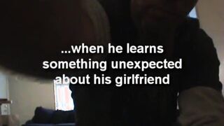 Cheating lesbian Girlfriend fingers cunt