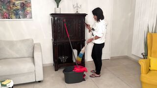 The maid Cristina gets dusted off!