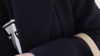 Charming beautiful babe sucks me off before fucking