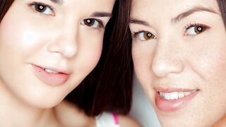 Baby Jewel & Tiffany Doll playing with a hitachi