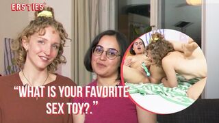 Ersties - A Hot Card Game Leads To Serafina Using Sex Toys on Jasmina