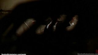 Large tits fed agent anal fucked