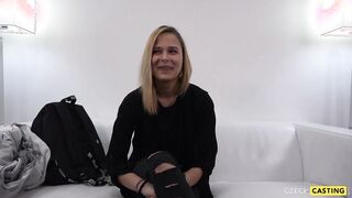 Beautiful VIRGIN Lesbian Tries Meat for First Time!