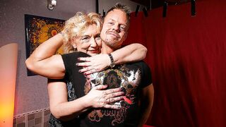 German gilf fucking with a muscled toy boy