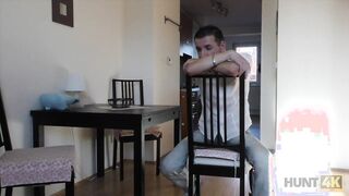 Poor cuckold watches GF nailed in various positions