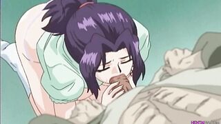 MOMMY gets submissive with her neighbors - Hentai Uncensored