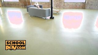 P-O-V - Fucking Zazie Skymm in her booty & muff holes in P-O-V