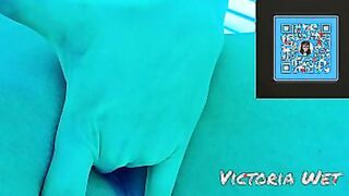 Victoria Wet - masturbation in the solarium