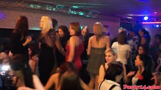 Party girls having a wank